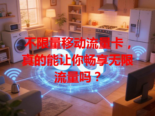 不限量移动流量卡，真的能让你畅享无限流量吗？
