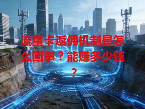 流量卡返佣机制是怎么回事？能赚多少钱？