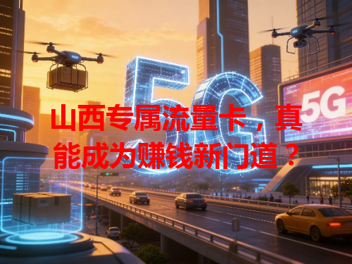 山西专属流量卡，真能成为赚钱新门道？