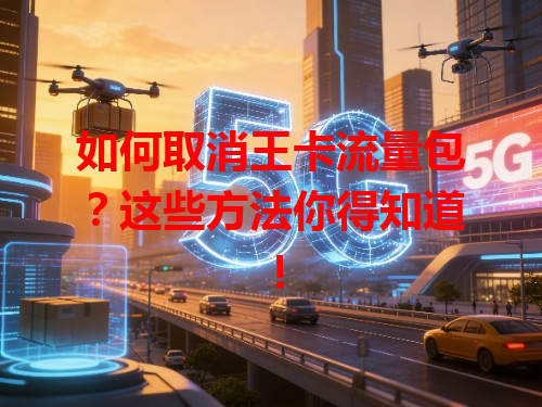 如何取消王卡流量包？这些方法你得知道！