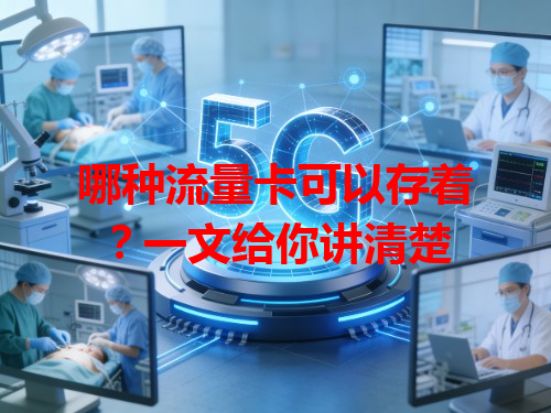 哪种流量卡可以存着？一文给你讲清楚