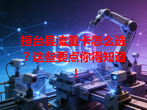 桓台县流量卡怎么选？这些要点你得知道！