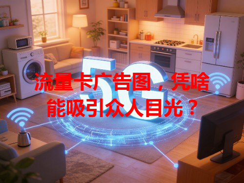 流量卡广告图，凭啥能吸引众人目光？