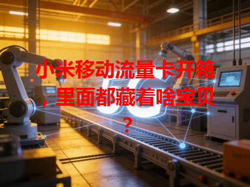 小米移动流量卡开箱,里面都藏着啥宝贝?
