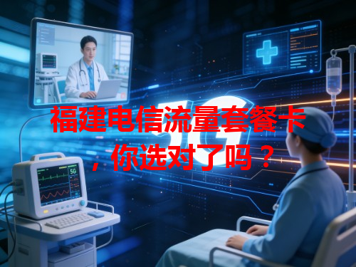 福建电信流量套餐卡，你选对了吗？