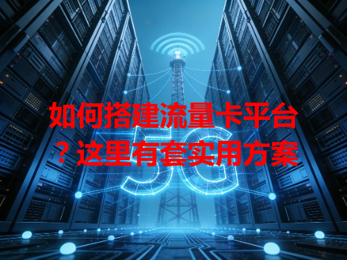 如何搭建流量卡平台？这里有套实用方案