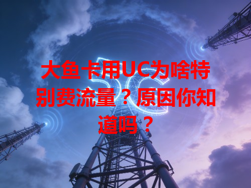 大鱼卡用UC为啥特别费流量？原因你知道吗？