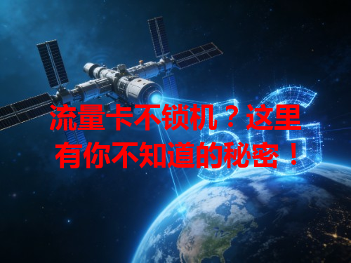 流量卡不锁机?这里有你不知道的秘密!