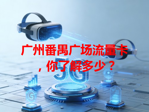 广州番禺广场流量卡，你了解多少？