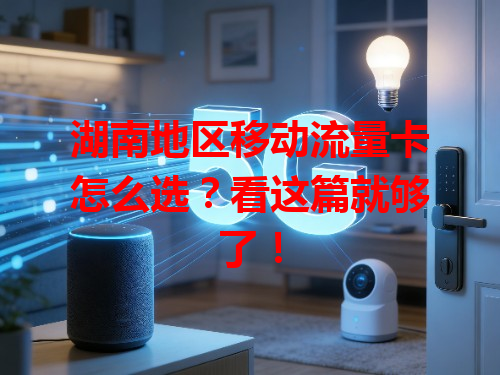 湖南地区移动流量卡怎么选？看这篇就够了！