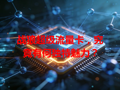 战狼超级流量卡，究竟有何独特魅力？