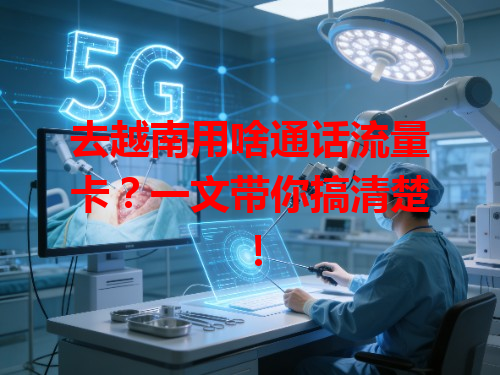 去越南用啥通话流量卡？一文带你搞清楚！