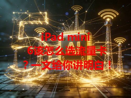 iPad mini 6该怎么选流量卡？一文给你讲明白！