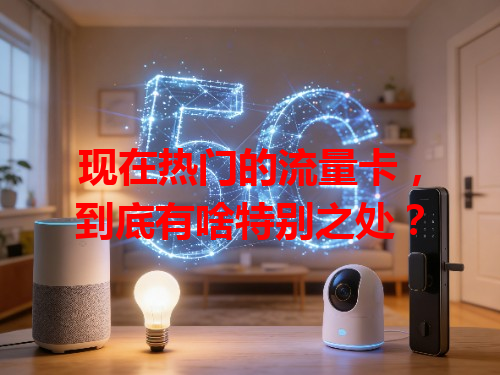 现在热门的流量卡，到底有啥特别之处？