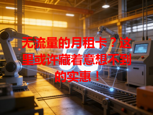 无流量的月租卡？这里或许藏着意想不到的实惠！