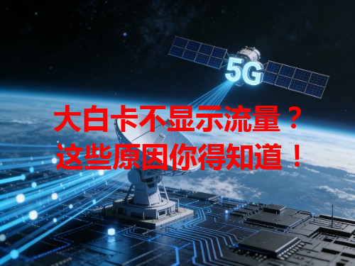 大白卡不显示流量？这些原因你得知道！