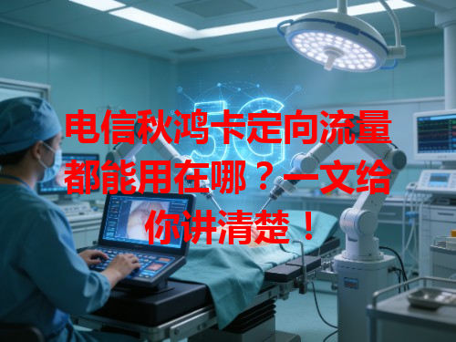 电信秋鸿卡定向流量都能用在哪？一文给你讲清楚！