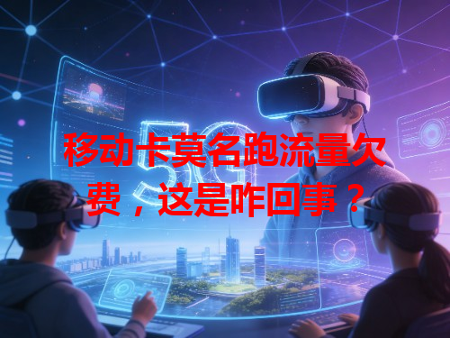 移动卡莫名跑流量欠费，这是咋回事？