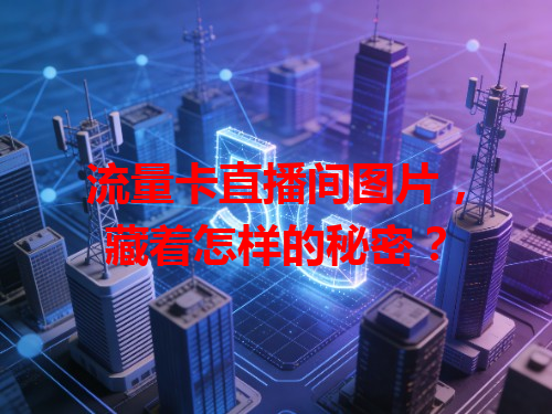 流量卡直播间图片，藏着怎样的秘密？