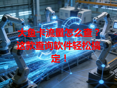 大鱼卡流量怎么查？这款查询软件轻松搞定！