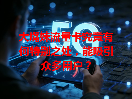 大嘴妹流量卡究竟有何特别之处，能吸引众多用户？