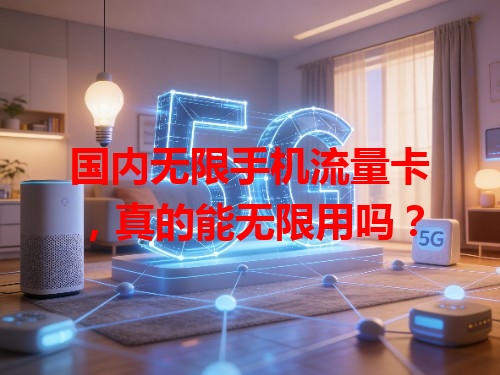 国内无限手机流量卡，真的能无限用吗？