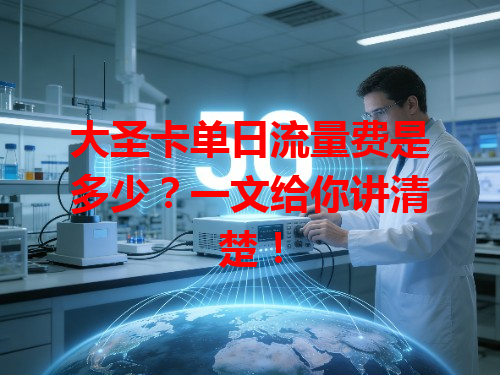 大圣卡单日流量费是多少？一文给你讲清楚！