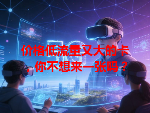 价格低流量又大的卡,你不想来一张吗?