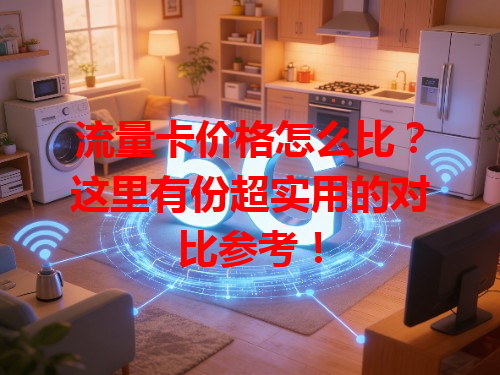 流量卡价格怎么比？这里有份超实用的对比参考！