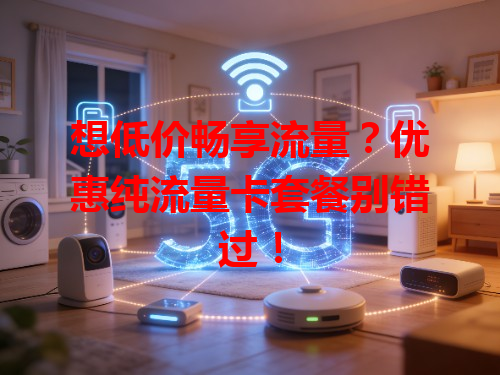 想低价畅享流量？优惠纯流量卡套餐别错过！