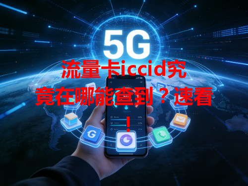 流量卡iccid究竟在哪能查到？速看！