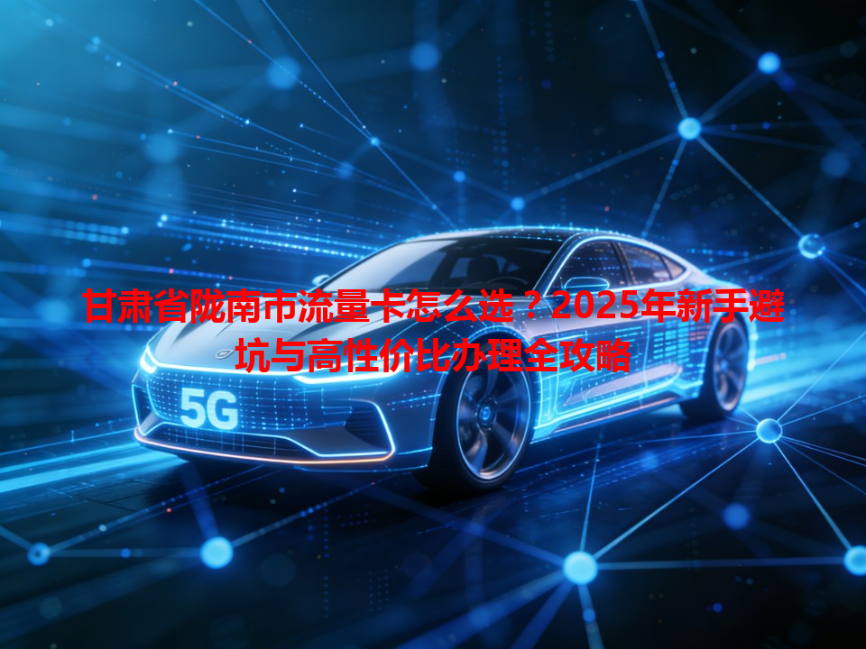 甘肃省陇南市流量卡怎么选？2025年新手避坑与高性价比办理全攻略