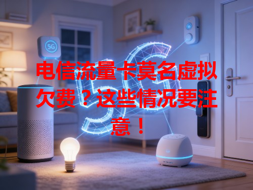 电信流量卡莫名虚拟欠费？这些情况要注意！