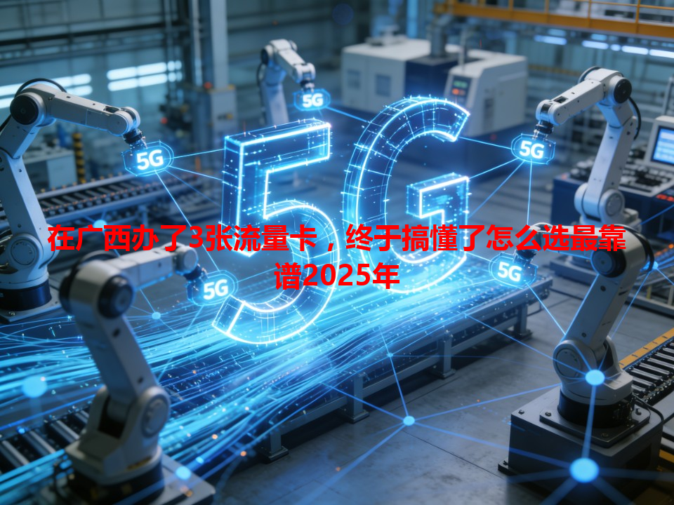 在广西办了3张流量卡，终于搞懂了怎么选最靠谱2025年