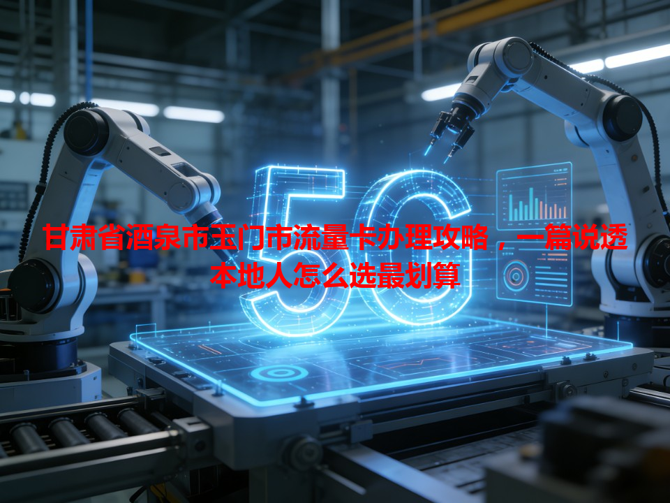 甘肃省酒泉市玉门市流量卡办理攻略，一篇说透本地人怎么选最划算