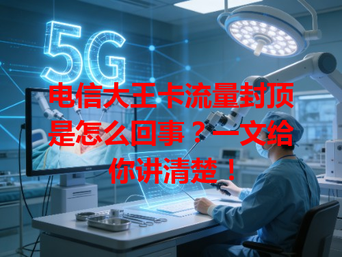 电信大王卡流量封顶是怎么回事？一文给你讲清楚！