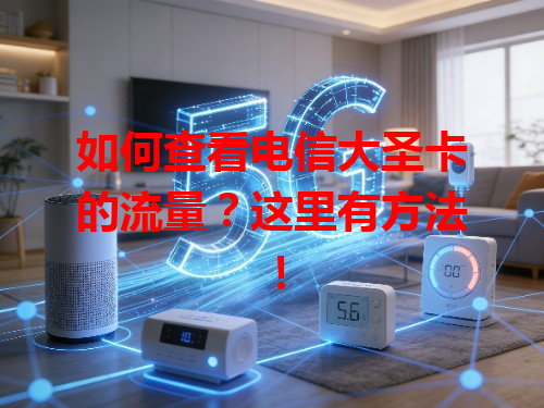 如何查看电信大圣卡的流量？这里有方法！