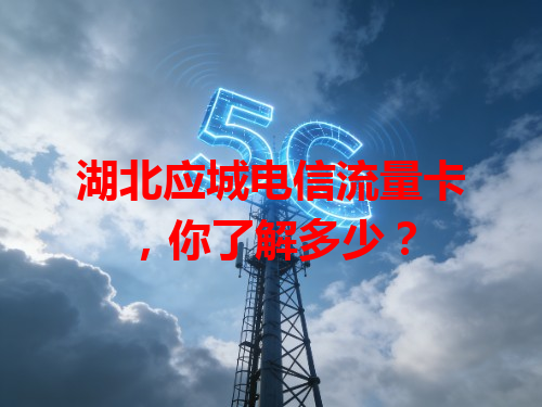 湖北应城电信流量卡，你了解多少？