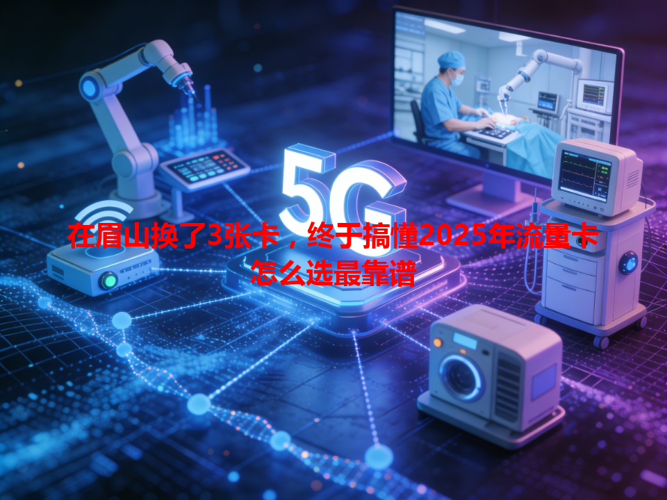 在眉山换了3张卡，终于搞懂2025年流量卡怎么选最靠谱