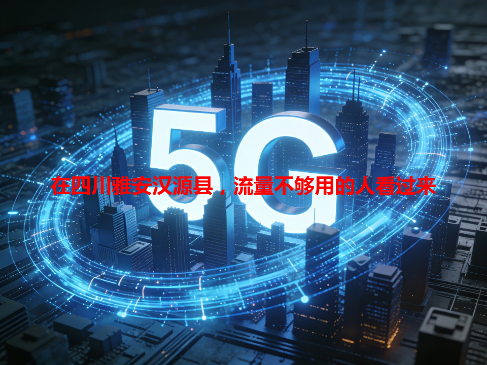 在四川雅安汉源县，流量不够用的人看过来