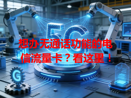 想办无通话功能的电信流量卡？看这里！