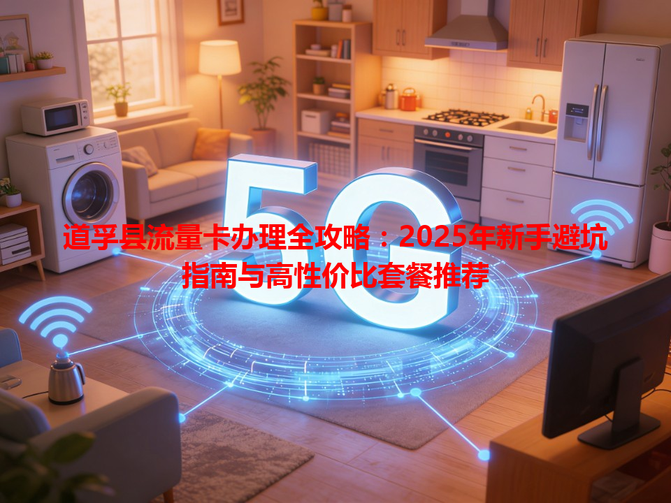 道孚县流量卡办理全攻略：2025年新手避坑指南与高性价比套餐推荐