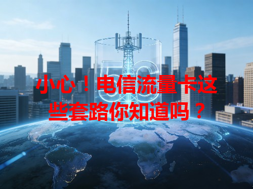 小心！电信流量卡这些套路你知道吗？