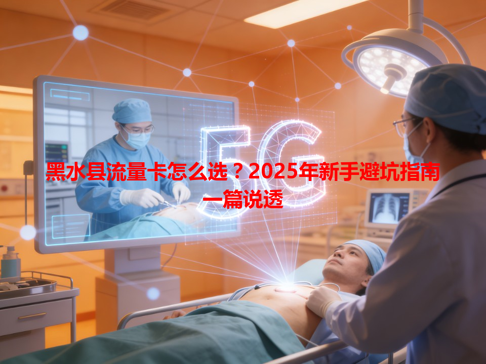 黑水县流量卡怎么选？2025年新手避坑指南一篇说透
