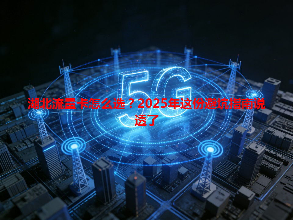 湖北流量卡怎么选？2025年这份避坑指南说透了
