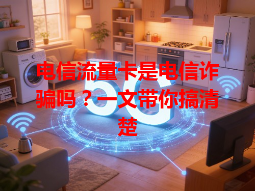 电信流量卡是电信诈骗吗？一文带你搞清楚