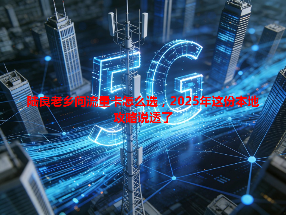 陆良老乡问流量卡怎么选，2025年这份本地攻略说透了