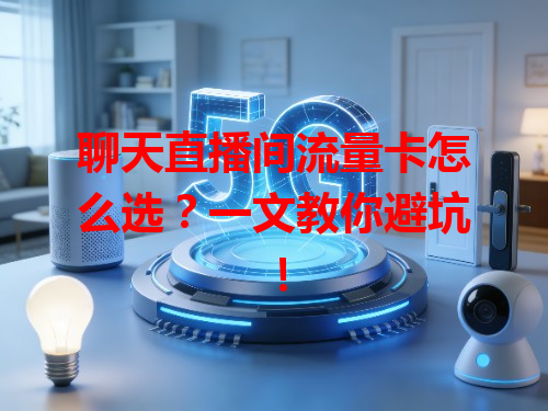 聊天直播间流量卡怎么选？一文教你避坑！