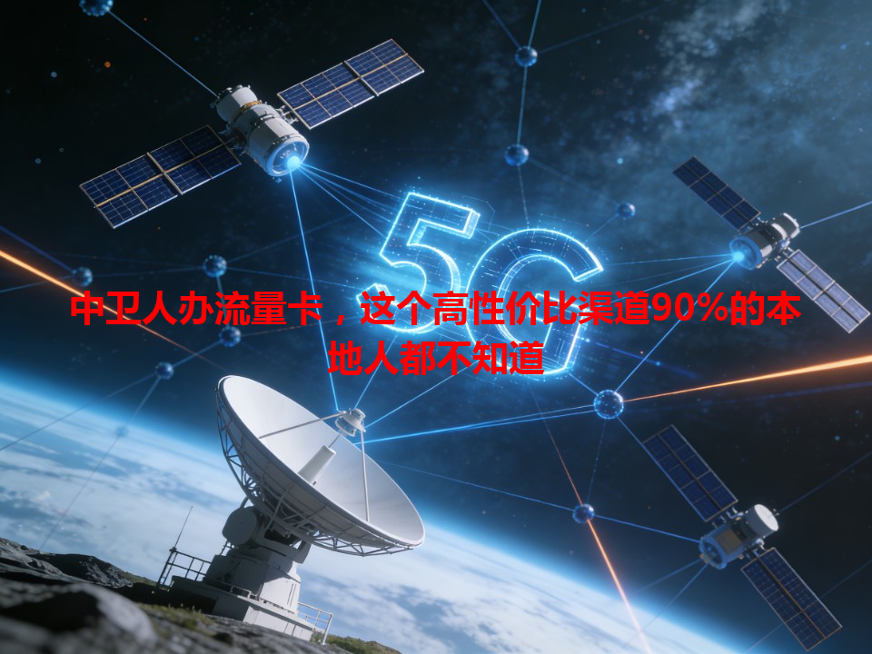 中卫人办流量卡，这个高性价比渠道90%的本地人都不知道
