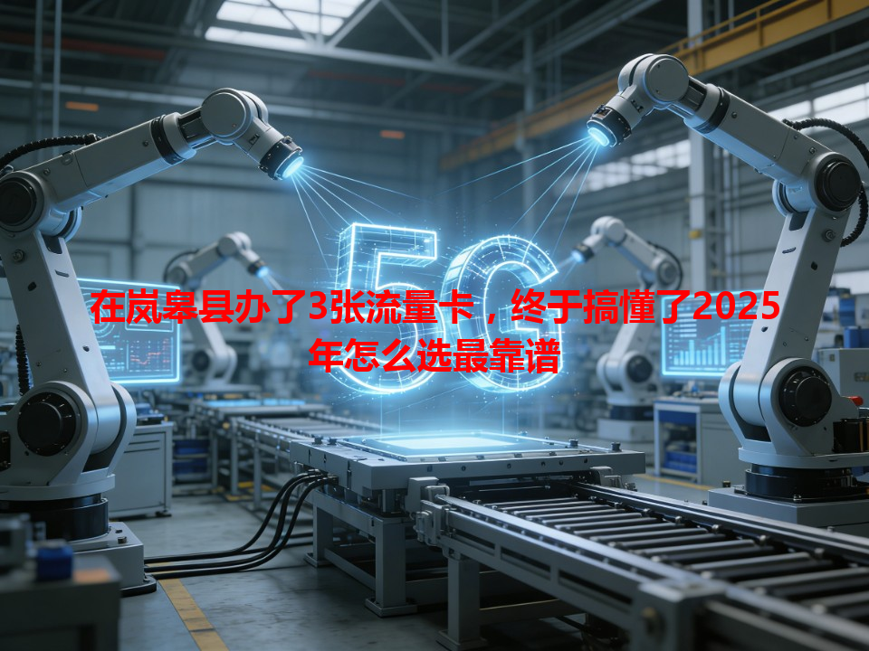 在岚皋县办了3张流量卡，终于搞懂了2025年怎么选最靠谱